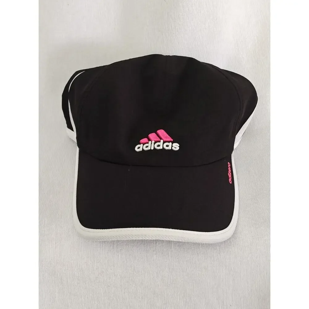 Adidas Adizero Climacool Black Pink White Adjustable Women's Running Cap‎ Hat